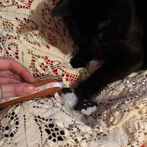 Genuine leather and macrame belt - Picture 5 of 8